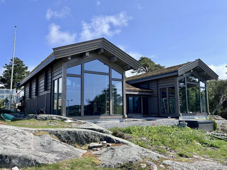 Hjem 8 Denne fantastiske stavlaft-hytta er bygget i Göteborg, Sverige.